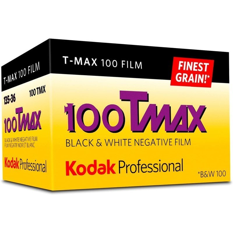 Kodak Film T - Max 100 B&W Negative Film (35mm, 36 Exposures) - MataMata