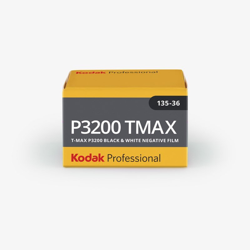 Kodak Film T - Max P3200 B&W Negative Film (35mm, 36 Exposures) [Pack of 10] - MataMata