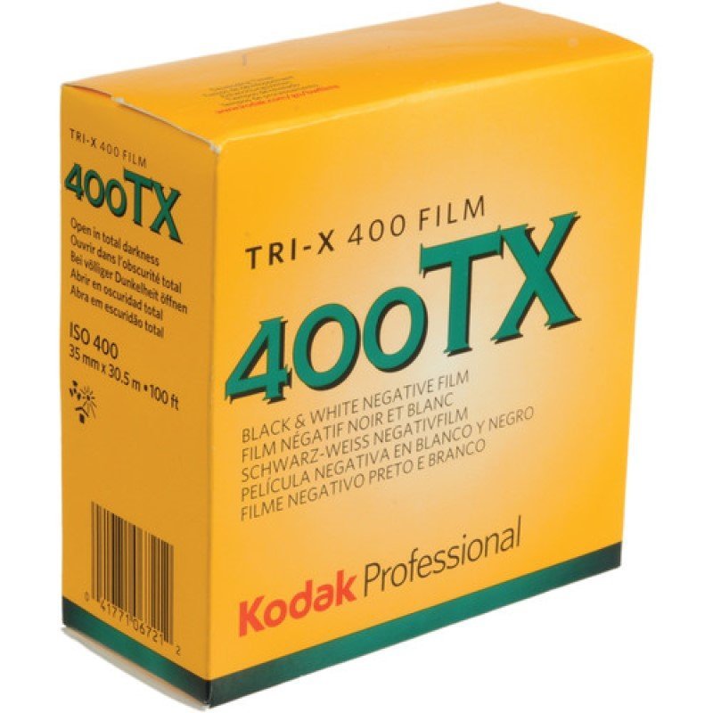 Kodak Film Tri - X 400 B&W Negative Film (35mm Roll Film, 100' Roll) - MataMata