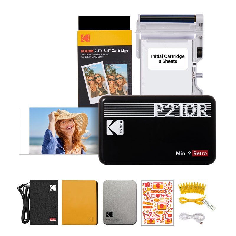 Kodak Instant Mini 2 Retro Cartridge + Accessories Bundle - MataMata