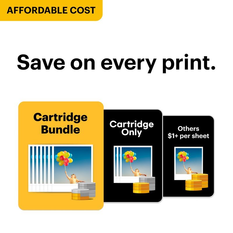 Kodak Instant Printer Mini 2 Retro Cartridge Bundle - MataMata