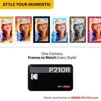 Kodak Instant Printer Mini 2 Retro Cartridge Bundle - MataMata