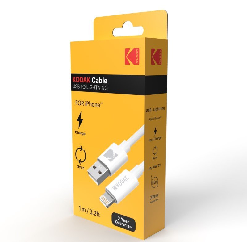 Kodak iPhone Lightning Cable – 1 Metre - MataMata