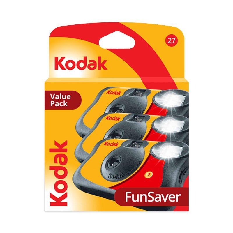 Kodak One Time Use Camera FunSaver 3 Pack Value Pack - MataMata