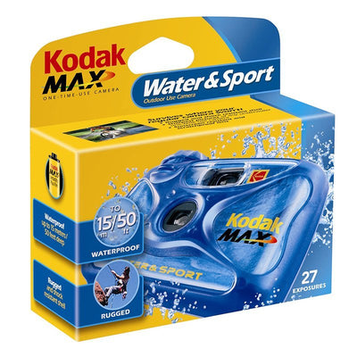 Kodak One Time Use Cameras Water & Sport 27 Exposure - MataMata