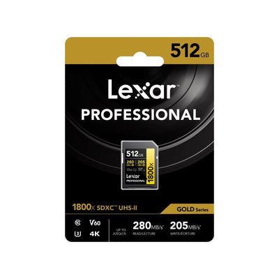 Lexar Professional 1800X SDXC UHS - II SD Card - MataMata