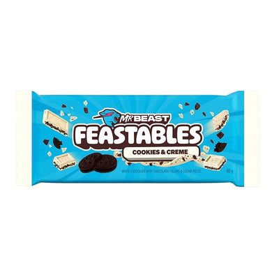 Mr Beast Feastables Chocolate Cookies & Creme – 60g - MataMata