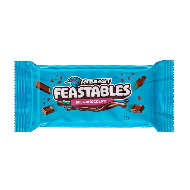 Mr Beast Feastables Milk Chocolate Bar 35 gram - MataMata