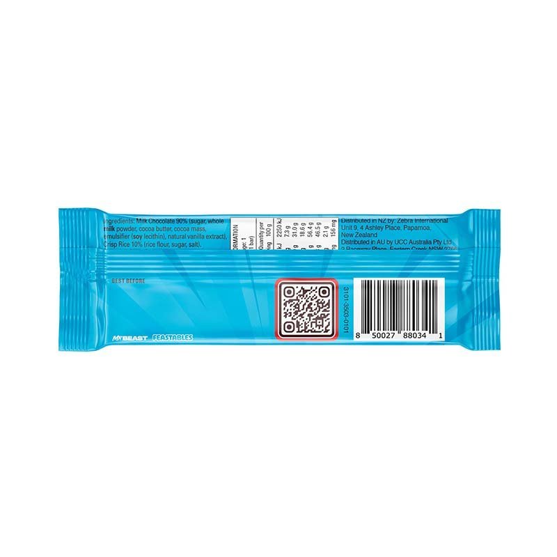 MrBeast Feastables Milk Chocolate Crunch Bar – 35g - MataMata