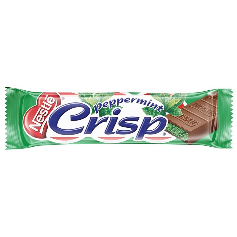Nestle Peppermint Crisp Chocolate Bar 49g [Pack of 40] - MataMata