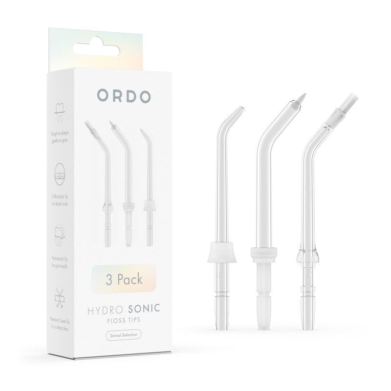 Ordo Hydro Sonic Floss Tips – Dental Selection 3 - Pack - MataMata