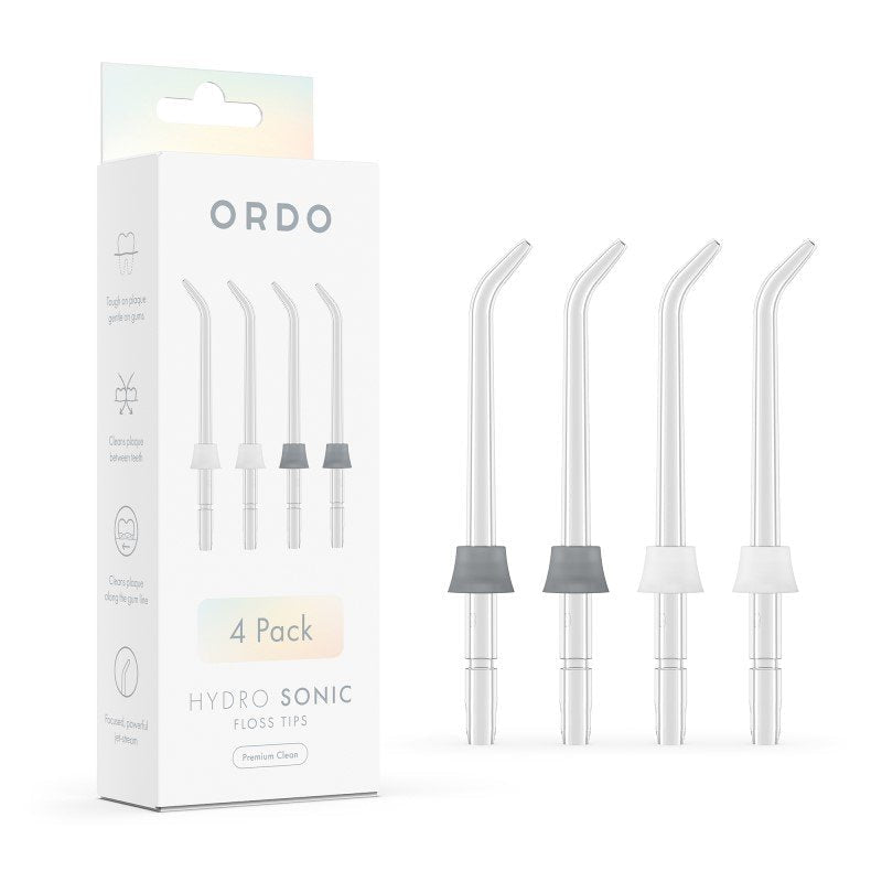 Ordo Hydro Sonic Floss Tips – Premium Clean 4 - Pack - MataMata