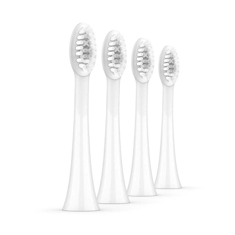 Ordo Sonic Brush Heads 4 Pack Colour: White/Snow - MataMata