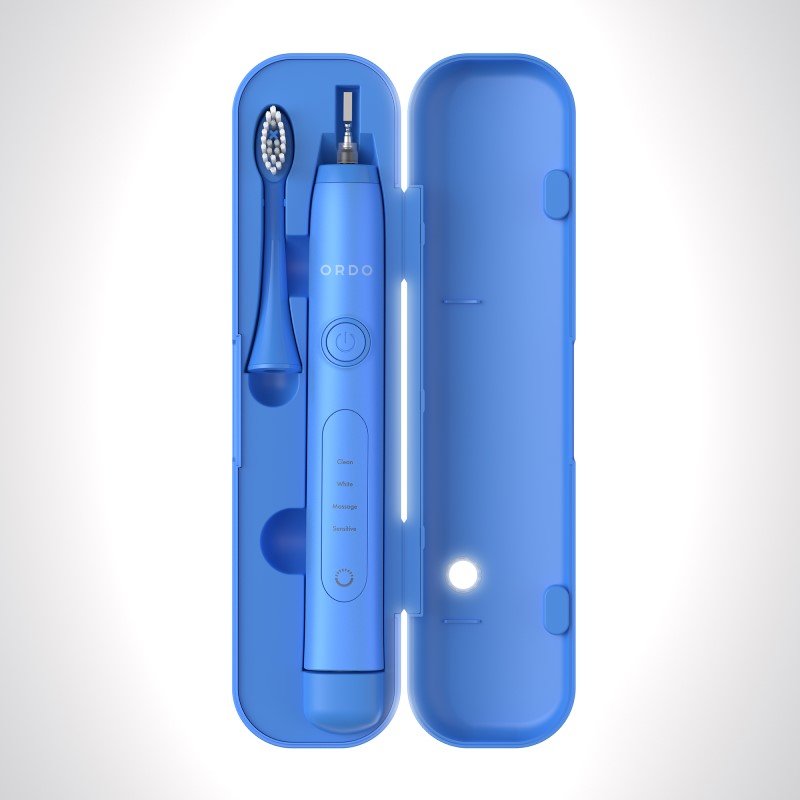 Ordo Sonic+ Charging Travel Case Colour: Arctic Blue - MataMata