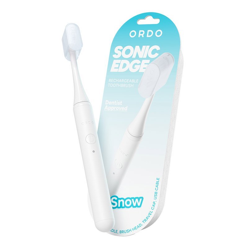 Ordo Sonic Edge Rechargeable Toothbrush (Snow) - MataMata