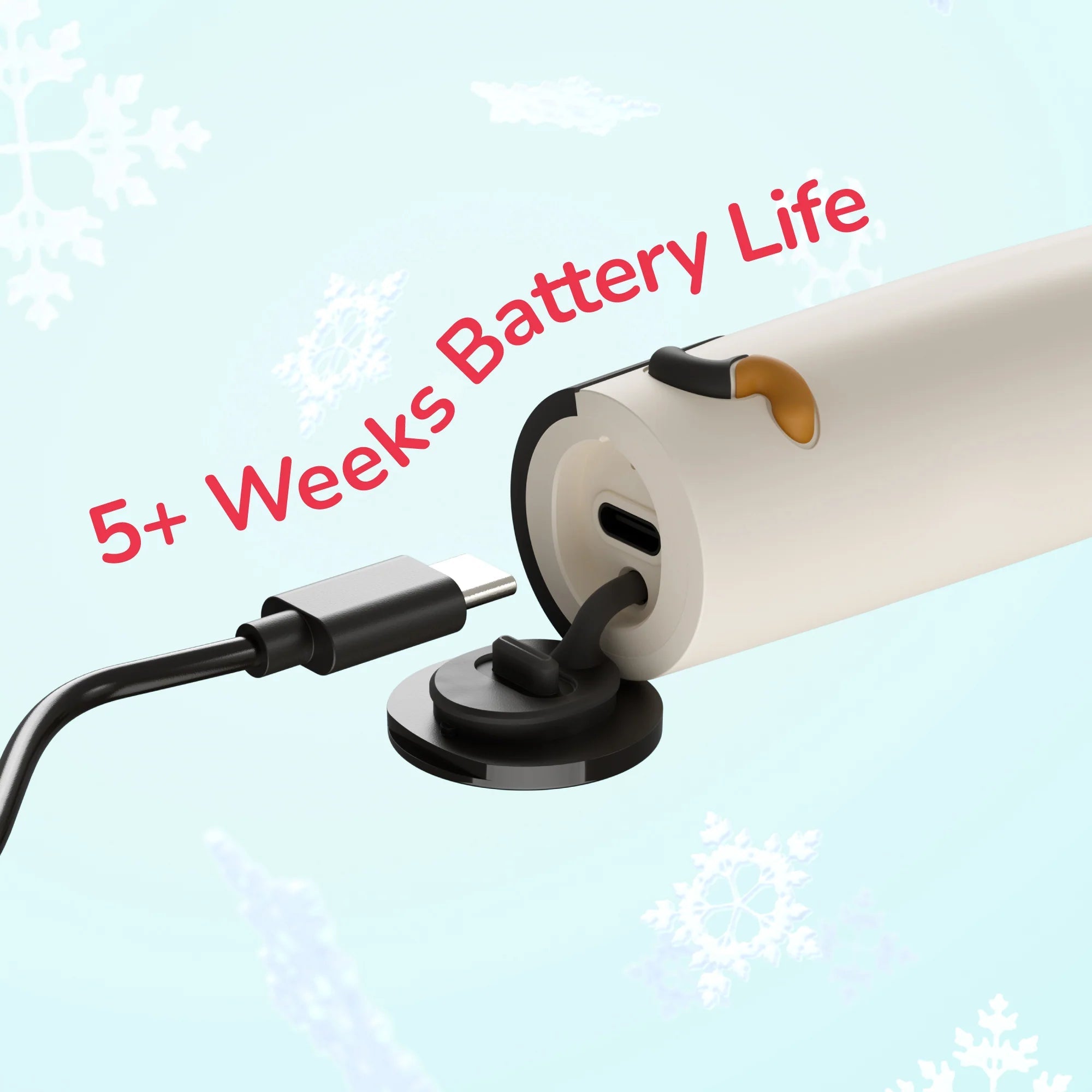 Ordo Sonic Kids Rechargeable Toothbrush - Squishmallows Christmas Cam - MataMata