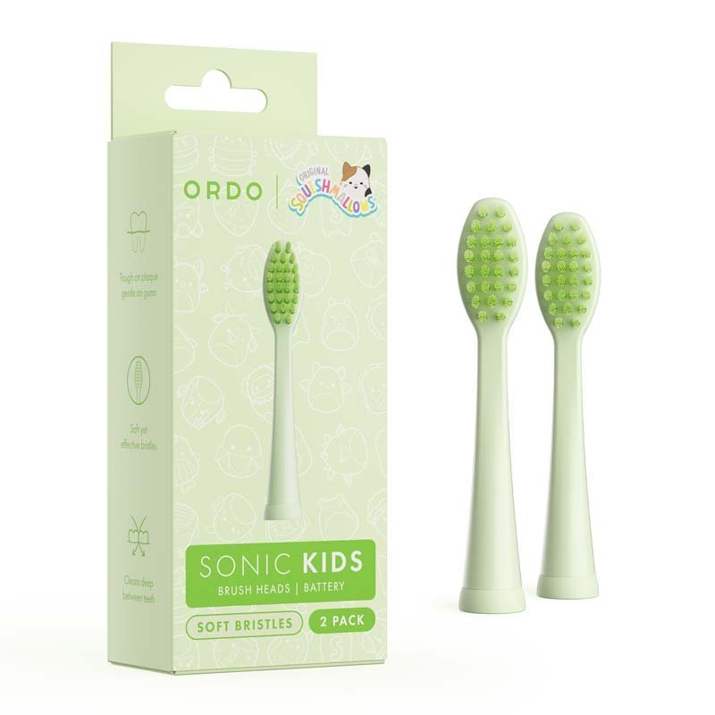 Ordo Sonic Kids Squishmallows Battery Brush Heads [2 Pack] - MataMata