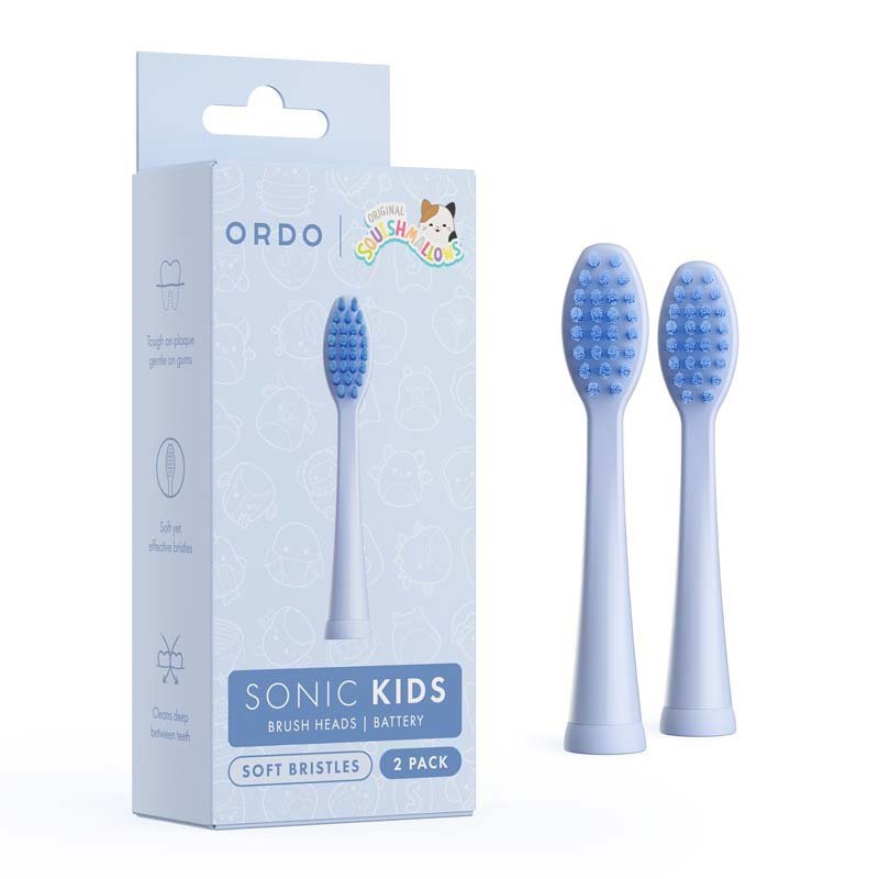 Ordo Sonic Kids Squishmallows Battery Brush Heads [2 Pack] - MataMata