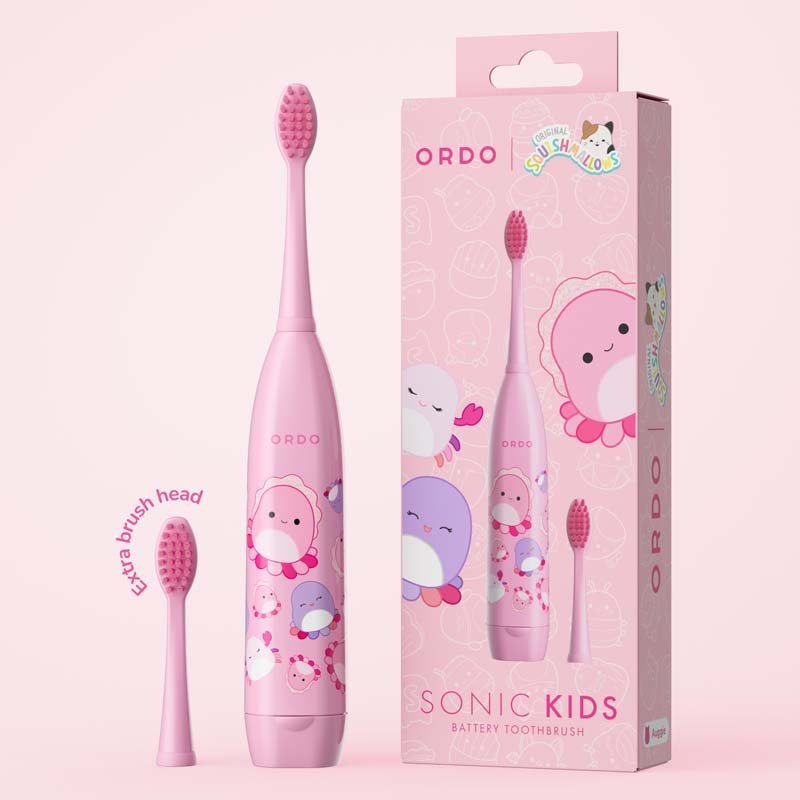 Ordo Sonic Kids Squishmallows Battery Powered Toothbrush - MataMata