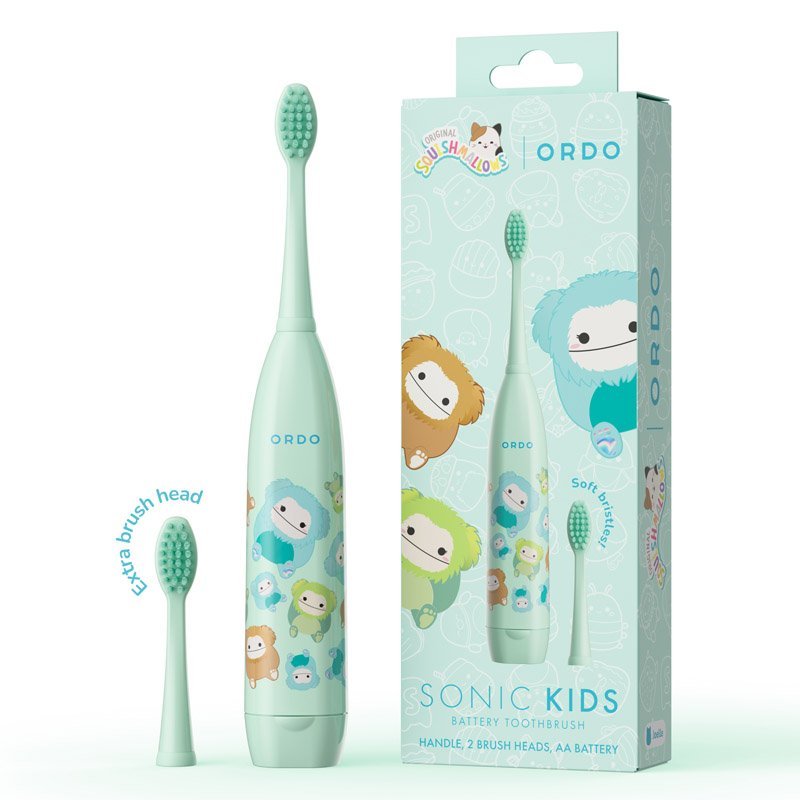 Ordo Sonic Kids Squishmallows Battery Powered Toothbrush - MataMata