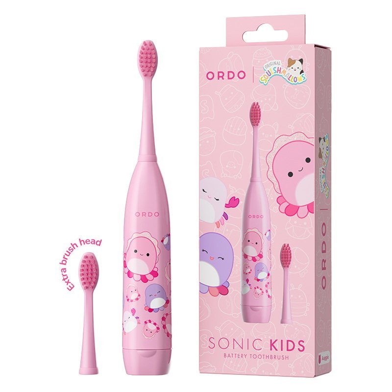Ordo Sonic Kids Squishmallows Battery Powered Toothbrush - MataMata