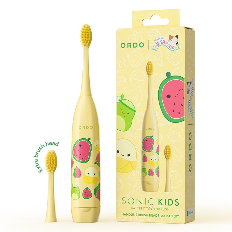 Ordo Sonic Kids Squishmallows Battery Powered Toothbrush - MataMata