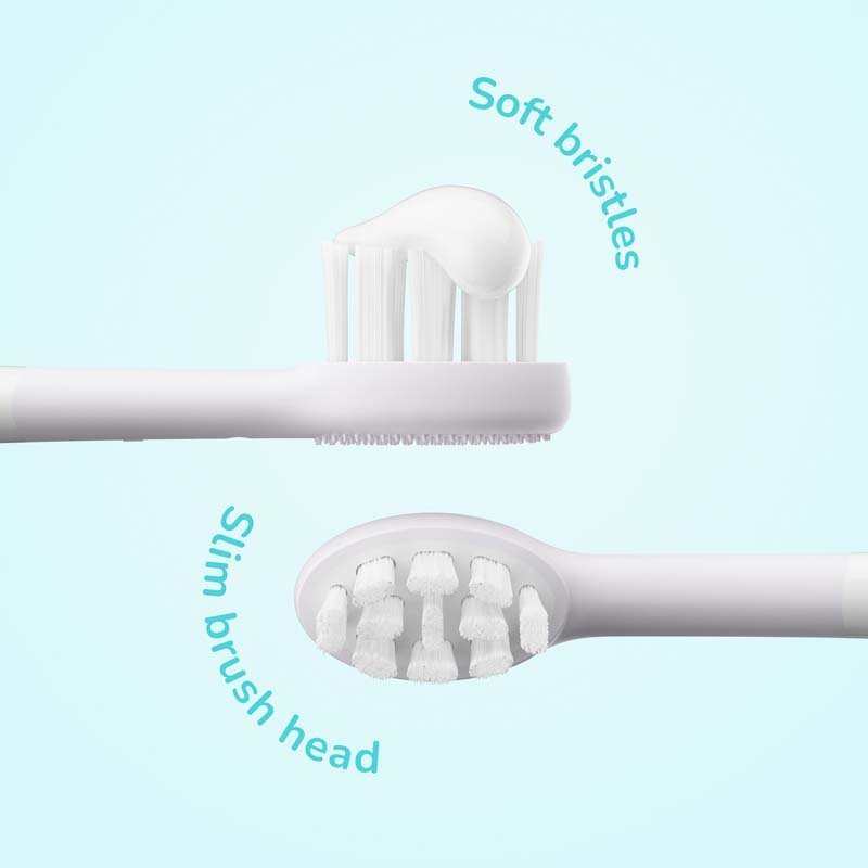 Ordo Sonic Kids Squishmallows Rechargeable Brush Heads [4 Pack] White - MataMata
