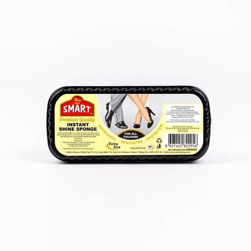 SMART Extra Size Instant Shine Sponge 5ml Colour: Black - MataMata