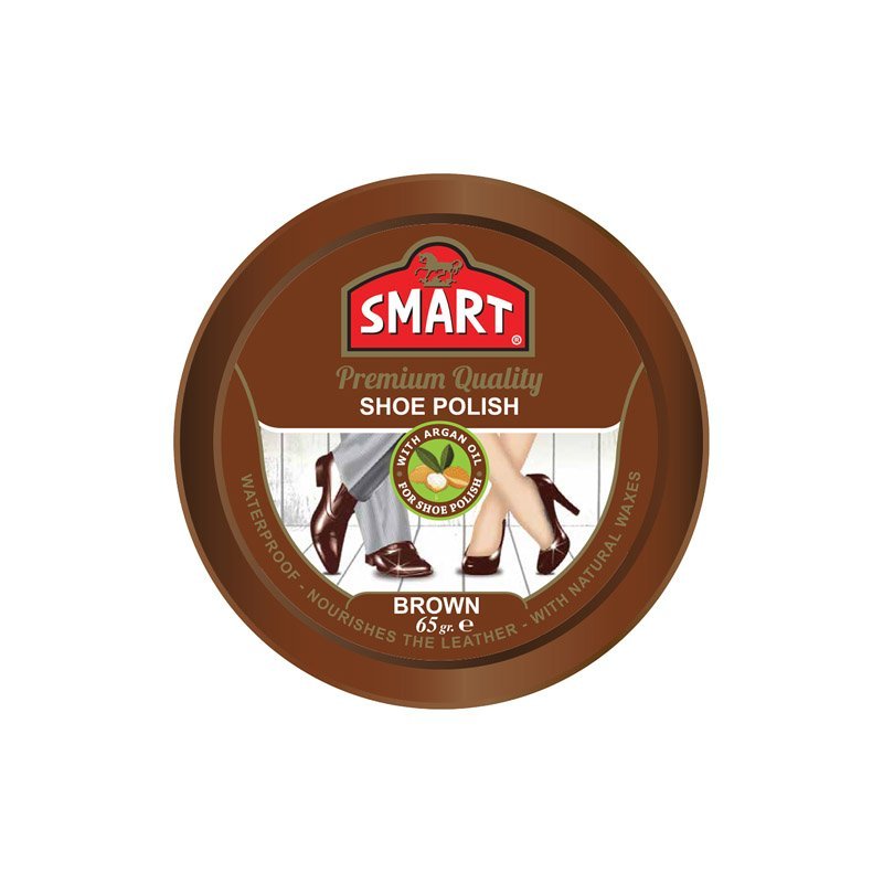 SMART Paste Shoe Polish 65g Colour: Black - MataMata