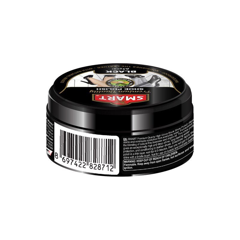 SMART Paste Shoe Polish 65g Colour: Dark Tan - MataMata