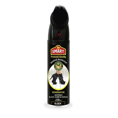 SMART Suede and Nubuck Renovator Spray Black 250mL - MataMata