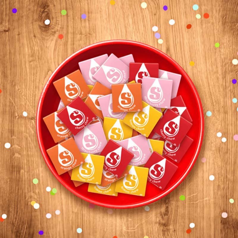 Starburst Original Fruit Chews Candy Bag 127g [Pack of 12] - MataMata