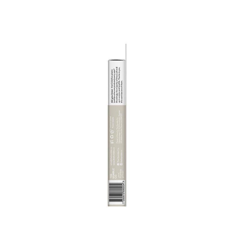 The Humble Co. Bamboo Toothbrush - Kids Yellow - MataMata