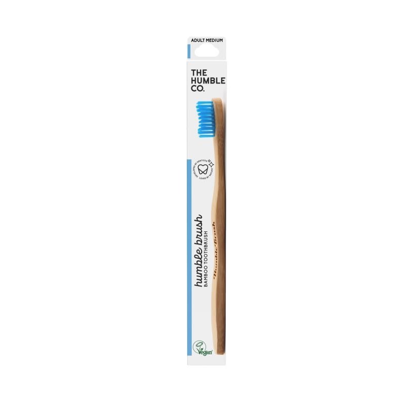 The Humble Co. Bamboo Toothbrush – Medium (Assorted Colours) - MataMata