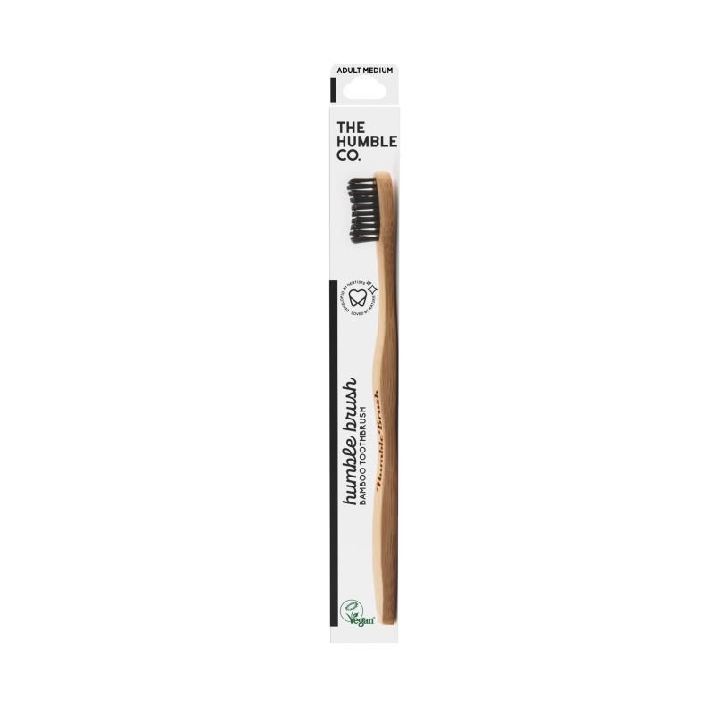 The Humble Co. Bamboo Toothbrush – Medium (Assorted Colours) - MataMata