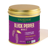 Vahdam Single Origin Spice Black Pepper Whole 20g - MataMata