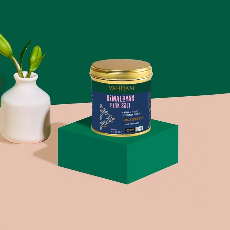 VAHDAM SPICE 70G CADDY HIMALAYAN PINK SALT x6 - MataMata