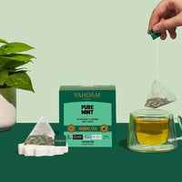 VAHDAM TEA 15TB PYRAMID PURE MINT x6 - MataMata