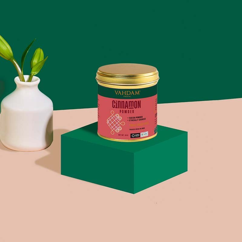 x6 Vahdam Single Origin Spice Cinnamon Powder 30g - MataMata