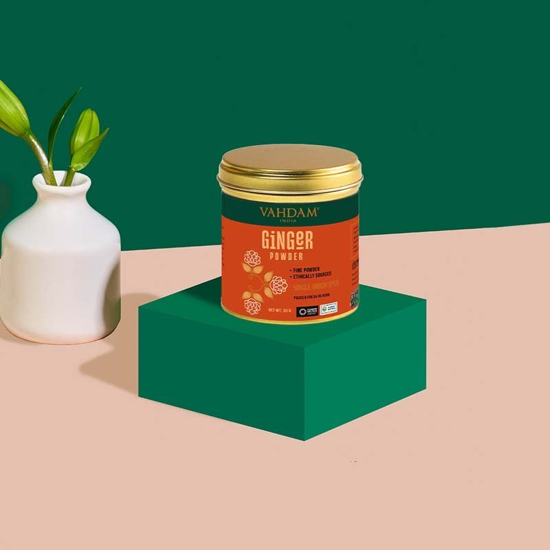 x6 Vahdam Single Origin Spice Ginger Powder 30g - MataMata