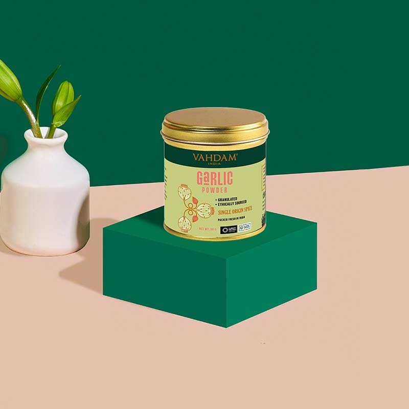 x6 VAHDAM SPICE 30G CADDY GARLIC POWDER - MataMata