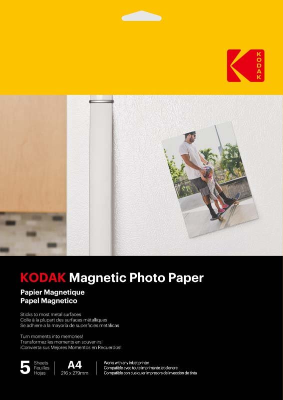 Kodak Magnetic Photo Paper 650g A4 5 Sheets