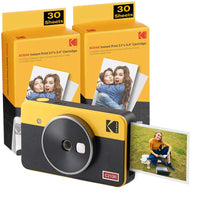 Kodak Instant Camera Mini Shot 2 Retro Cartridge Bundle