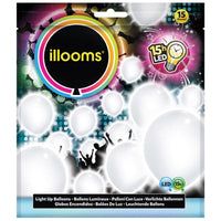 illooms Light-Up LED Balloon 15 Pack