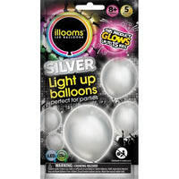 illooms Light-Up LED Balloon 5 Pack
