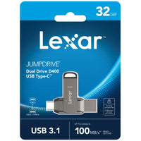 Lexar JumpDrive Dual Drive D400 USB 3.1 Type-C