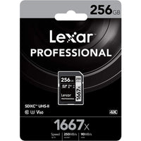 Lexar Professional 1667X SDXC UHS-II SD Card