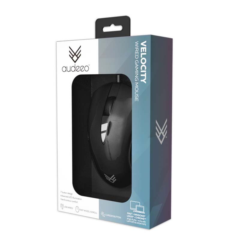 Audeeo Velocity Wired Gaming Mouse - MataMata