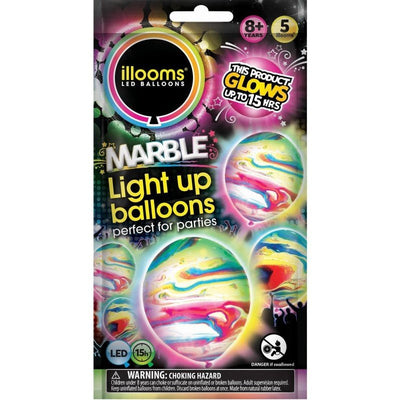 illooms Light - Up LED Balloon 5 Pack - MataMata