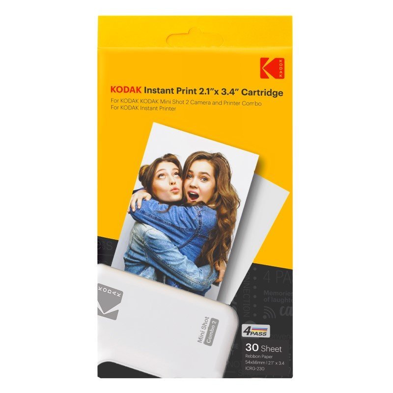 Kodak Instant 2.1’X3.4’ Camera Cartridge 30 Sheets - MataMata